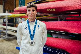 Titouan Castryck, French Kayaker And Paris 2024 Medalist - Cesson Sevigne