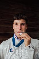 Titouan Castryck, French Kayaker And Paris 2024 Medalist - Cesson Sevigne