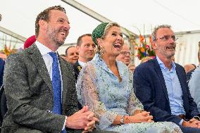 Queen Maxima Opens The FirstBio2Shipping Installation - Willp