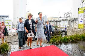 Queen Maxima Opens The FirstBio2Shipping Installation - Willp