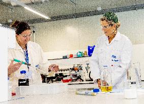 Queen Maxima Opens The NX Filtration Factory - Hengelo