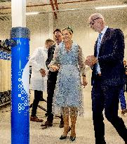 Queen Maxima Opens The NX Filtration Factory - Hengelo