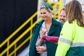 Queen Maxima Opens The FirstBio2Shipping Installation - Willp