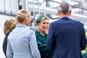 Queen Maxima Opens The FirstBio2Shipping Installation - Willp