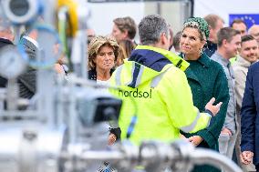 Queen Maxima Opens The FirstBio2Shipping Installation - Willp