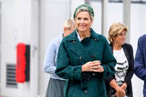 Queen Maxima Opens The FirstBio2Shipping Installation - Willp