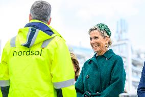 Queen Maxima Opens The FirstBio2Shipping Installation - Willp