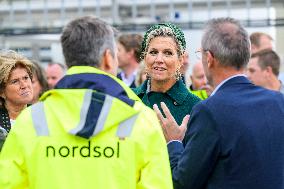 Queen Maxima Opens The FirstBio2Shipping Installation - Willp