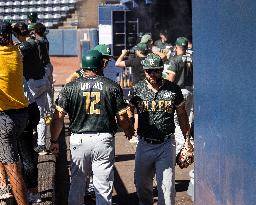 The Yolo High Wheelers (14) Beat The Oakland Ballers (4) In Pioneer Baseball League's Playoffs