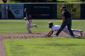 The Yolo High Wheelers (14) Beat The Oakland Ballers (4) In Pioneer Baseball League's Playoffs