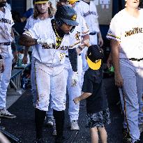 The Yolo High Wheelers (14) Beat The Oakland Ballers (4) In Pioneer Baseball League's Playoffs