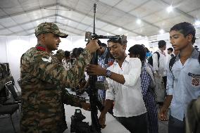 27th Eastern Command National Defense Weapons Exhibition, In Kolkata, India, On September 11, 2024.