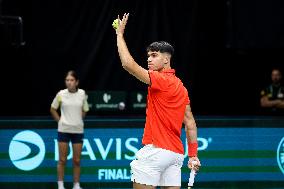 2024 Davis Cup Finals Group Stage Valencia - Czechia v Spain