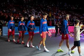 2024 Davis Cup Finals Group Stage Valencia - Czechia v Spain