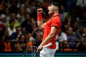 2024 Davis Cup Finals Group Stage Valencia - Czechia v Spain