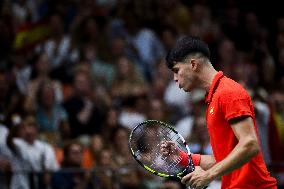 2024 Davis Cup Finals Group Stage Valencia - Czechia v Spain