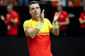 2024 Davis Cup Finals Group Stage Valencia - Czechia v Spain