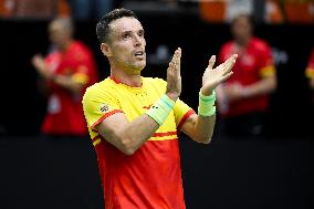 2024 Davis Cup Finals Group Stage Valencia - Czechia v Spain