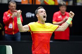 2024 Davis Cup Finals Group Stage Valencia - Czechia v Spain