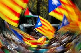 The National Day of Catalonia registers the lowest participation in the Catalan independence process