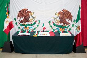 Making Flags For The Mexican Independence Day Cry