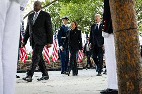 DC: President Biden and Vice President Visit the Pentagon 9/11 Memorial