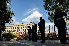 DC: President Biden and Vice President Visit the Pentagon 9/11 Memorial