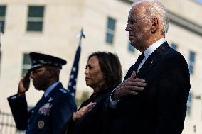 DC: President Biden and Vice President Visit the Pentagon 9/11 Memorial