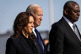 DC: President Biden and Vice President Visit the Pentagon 9/11 Memorial