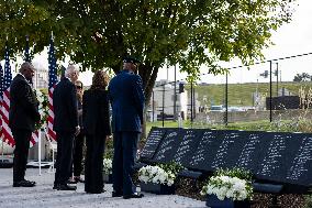 DC: President Biden and Vice President Visit the Pentagon 9/11 Memorial