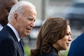 DC: President Biden and Vice President Visit the Pentagon 9/11 Memorial