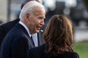 DC: President Biden and Vice President Visit the Pentagon 9/11 Memorial