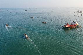 A Breeding Area at A Marine Ranch in Fuzhou