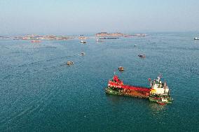 A Breeding Area at A Marine Ranch in Fuzhou