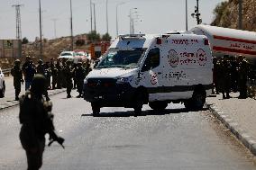 Israeli Soldier Killed In Truck Ramming - West Bank