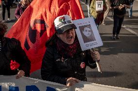 March To Commemorate The 51st Anniversary Of The Coup D'état In Chile.