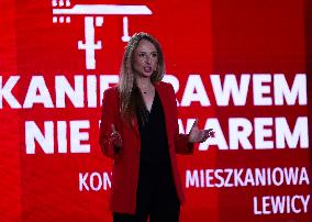 Left Convention 'Housing As A Right, Not As A Commodity' In Krakow