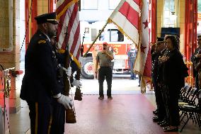 DC: Mayor Bowser hold a 9/11 Memorial ceremony