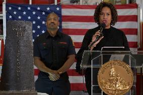 DC: Mayor Bowser hold a 9/11 Memorial ceremony