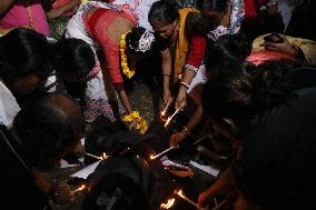 Protest Over Kolkata Doctor Rape-Murder Case - India