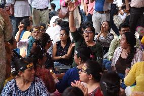 Protest Over Kolkata Doctor Rape-Murder Case - India