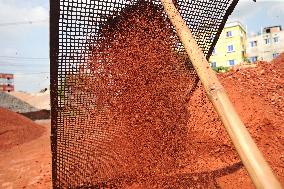 Brick Breaking Yard - Bangladesh