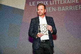 Writter Nathan Hill, winner of the Festival's Literary Price attends the "La Plus Precieuse Des Marchandises" Premiere during th