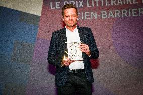 Writter Nathan Hill, winner of the Festival's Literary Price attends the "La Plus Precieuse Des Marchandises" Premiere during th