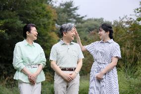 Japan imperial family stay at villa in Tochigi Pref.