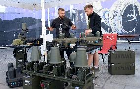 Exhibition of military equipment in Kyiv