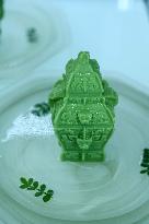 Cultural Relics Dessert at Hunan Museum in Changsha