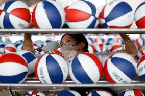 Sports Balls Production in Suqian