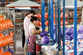 Sports Balls Production in Suqian