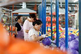 Sports Balls Production in Suqian